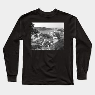 Vintage Landscape Photo of Acapulco Mexico Long Sleeve T-Shirt